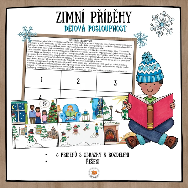 Zimní příběhy - dějová posloupnost