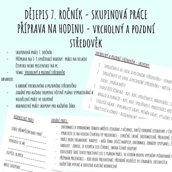 Vrcholný a pozdní středověk
