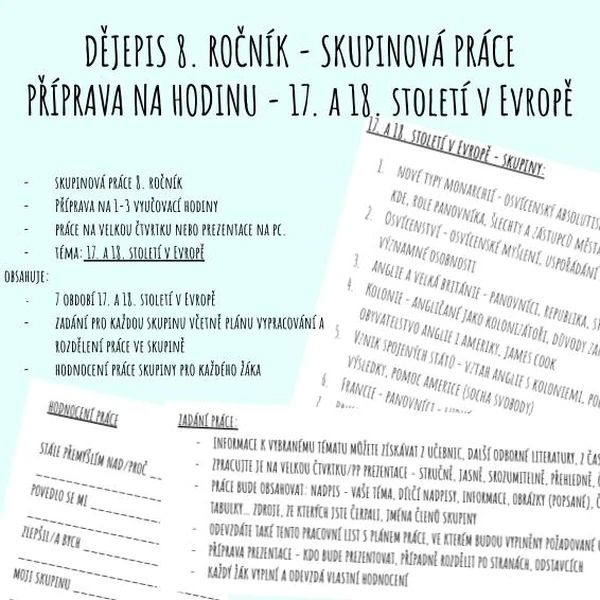 17. a 18. století v Evropě