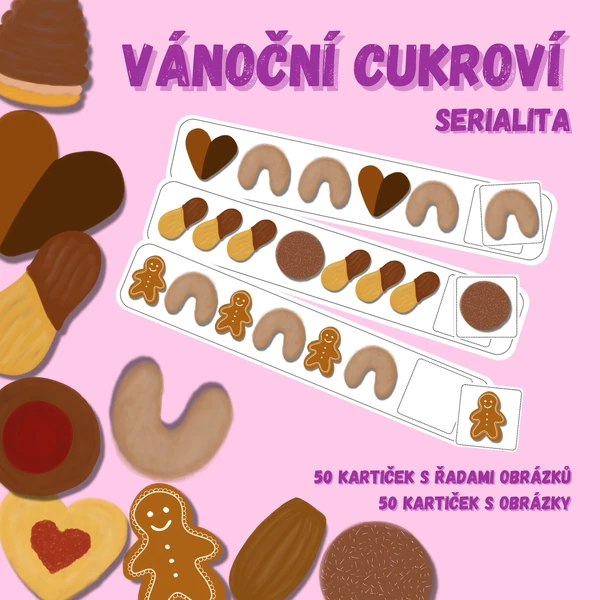 VÁNOČNÍ CUKROVÍ - serialita