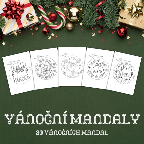 Vánoční mandaly