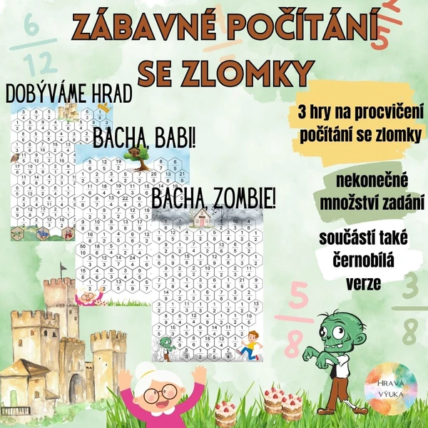 Zábavné počítání se zlomky