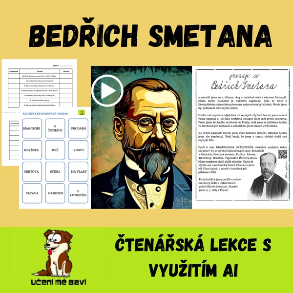 Bedřich Smetana - lekce RWCT a AI