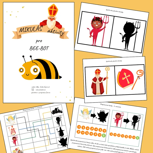 MIKULÁŠ - aktivity pro Bee-Bot