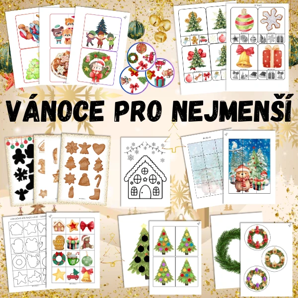 Vánoce pro nejmenší děti od 2 let - 80 stran