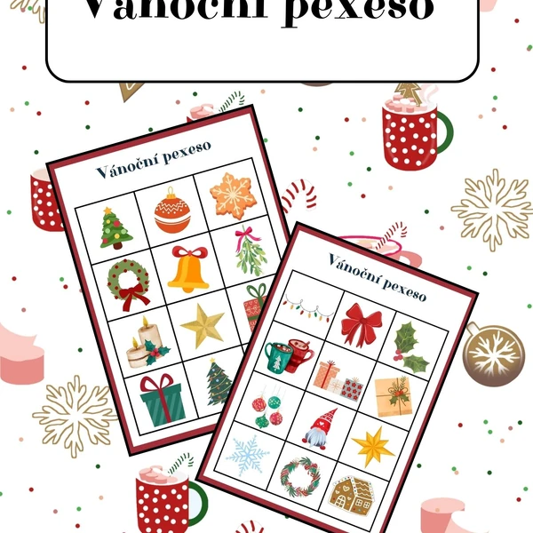 Vánoční pexeso 