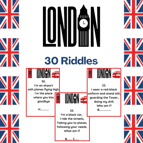 London & riddles (veršované hádanky)