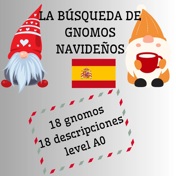 LA BÚSQUEDA DE GNOMOS NAVIDEÑOS