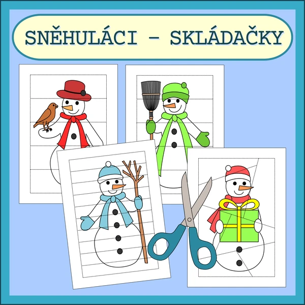 SNĚHULÁCI - SKLÁDAČKY