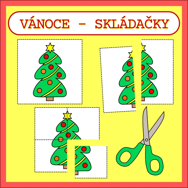 VÁNOCE - SKLÁDAČKY