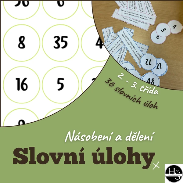 Hravé slovní úlohy na násobení a dělení