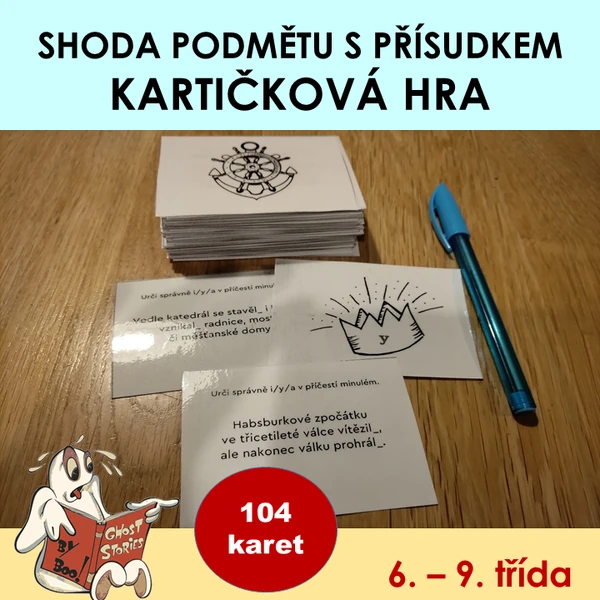 Shoda podmětu s přísudkem - hra