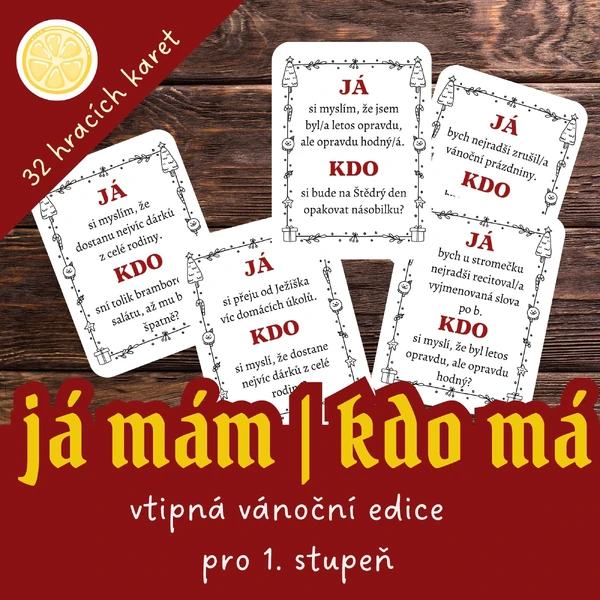 Já mám | kdo má? Vtipná vánoční edice