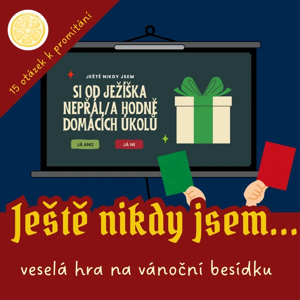 Ještě nikdy jsem... veselá vánoční hra k promítání