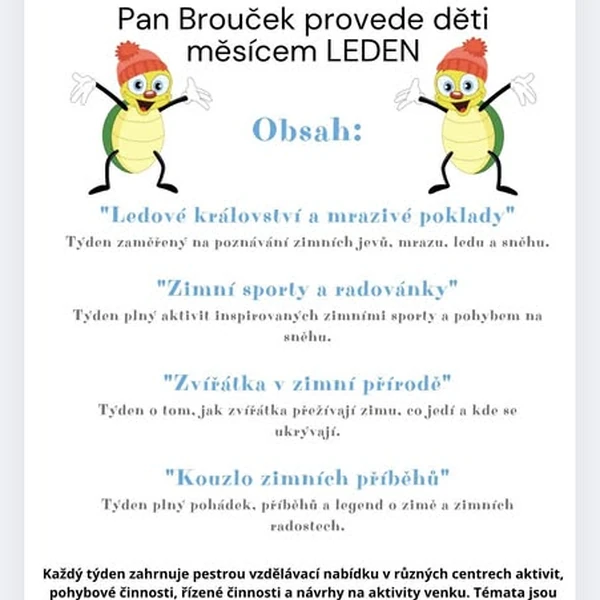 Přípravy - leden 