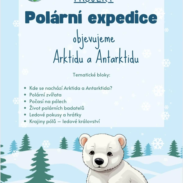 Polární expedice: objevujeme Arktidu a Antarktidu (přípravy)