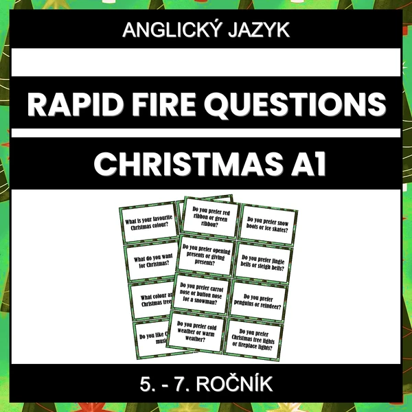 Rapid Fire Questions - Christmas (A1)