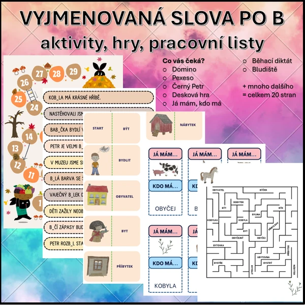 Vyjmenovaná slova po B