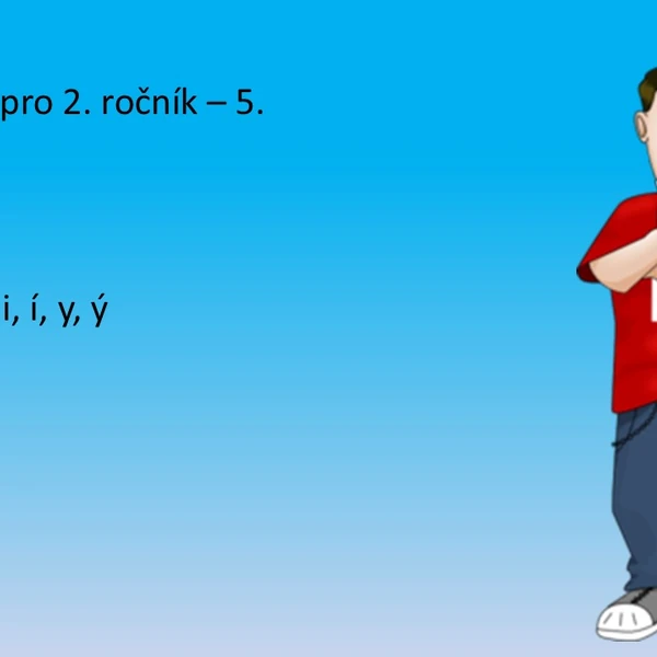 Český jazyk pro 2. ročník - 5