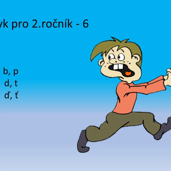 Český jazyk pro 2. ročník - 6.