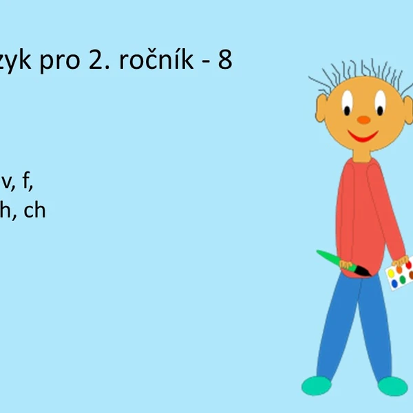 Český jazyk pro 2. ročník - 8