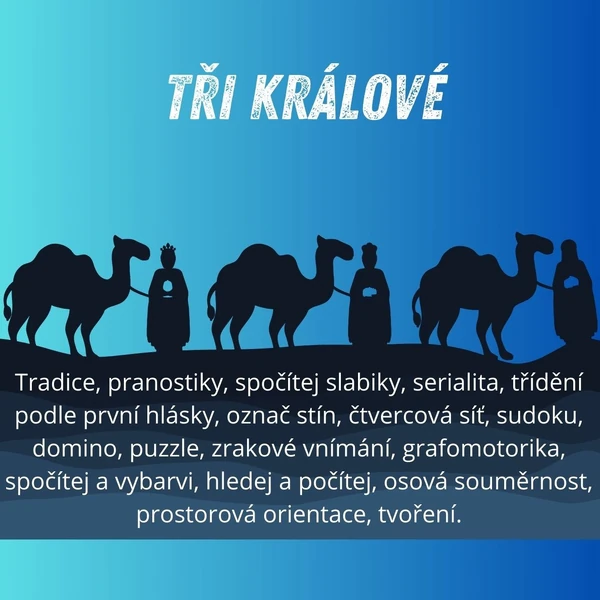 TŘI KRÁLOVÉ pro MŠ