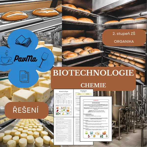 Chemie a BIOTECHNOLOGIE: Pracovní listy s řešením