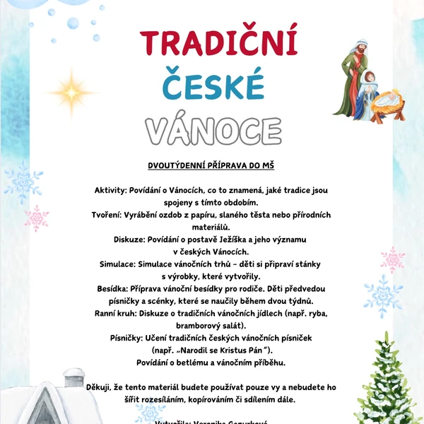 Tradiční české Vánoce 