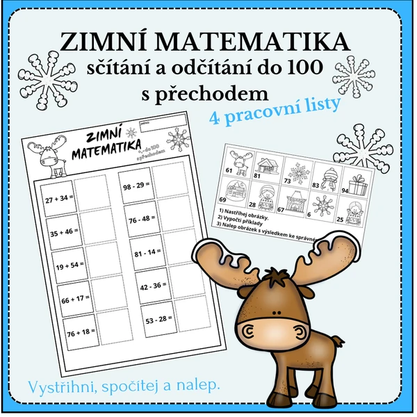 Zimní počítání do 100