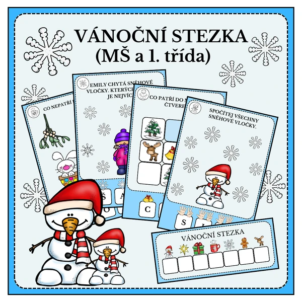 Vánoční stezka s tajenkou