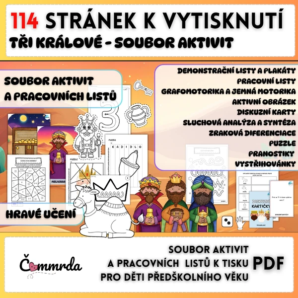 Tři králové - soubor aktivit