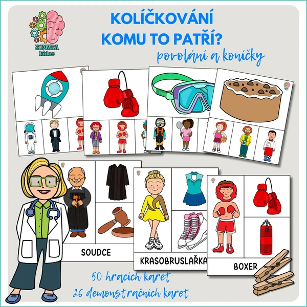 Kolíčkování - asociace, komu to patří?