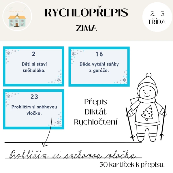 RYCHLOPŘEPIS - ZIMA