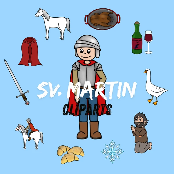Sv. Martin - kliparty