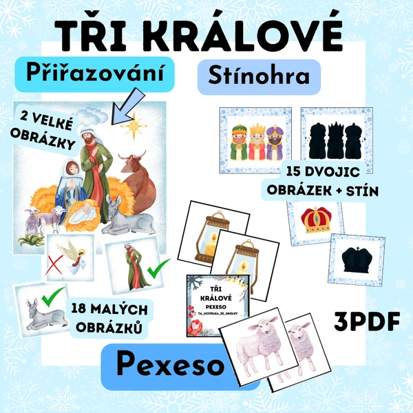 Aktivity na TŘI KRÁLE - 3 PDF