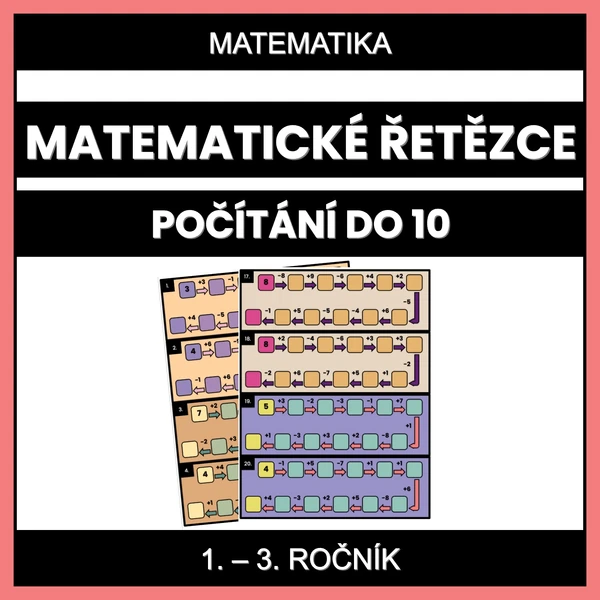 Matematické řetězce (do 10)