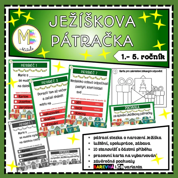 JEŽÍŠKOVA PÁTRAČKA