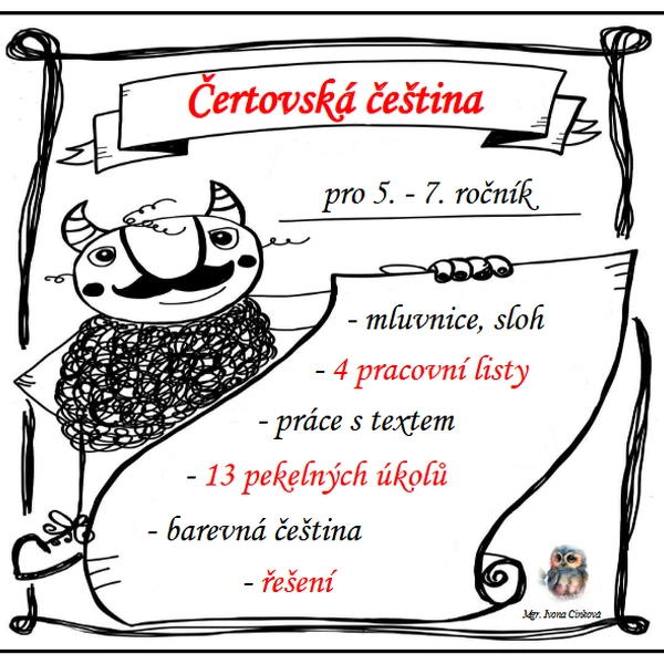 Čertovská čeština (5. - 7. ročník)