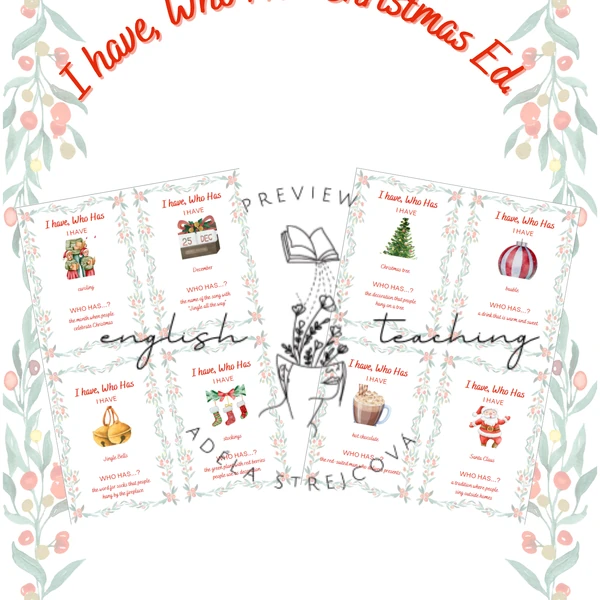 I Have, Who Has - Christmas Ed.
