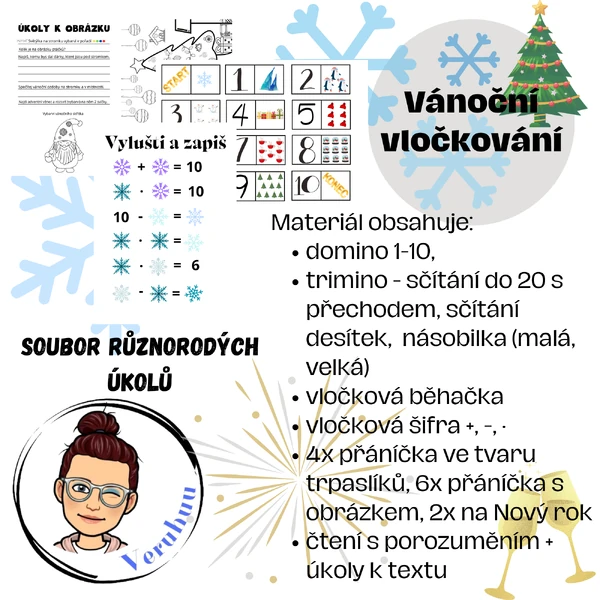Vánoční vločkování