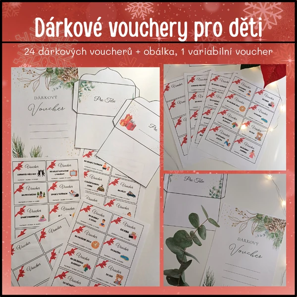 Dárkové vouchery pro děti