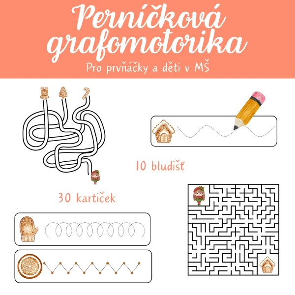 Perníčková grafomotorika
