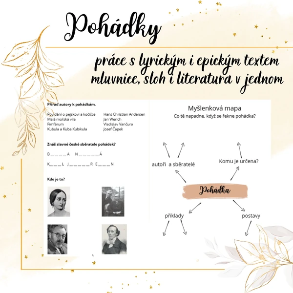 Pohádka (brožura, propojuje mluvnici, literaturu i sloh)