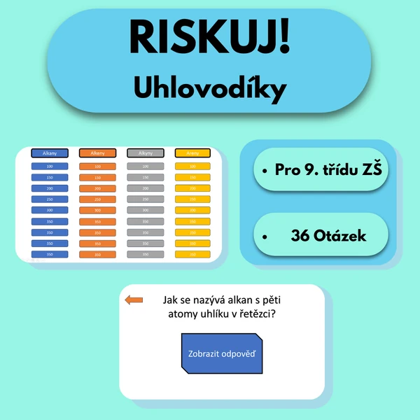 Riskuj! - Uhlovodíky
