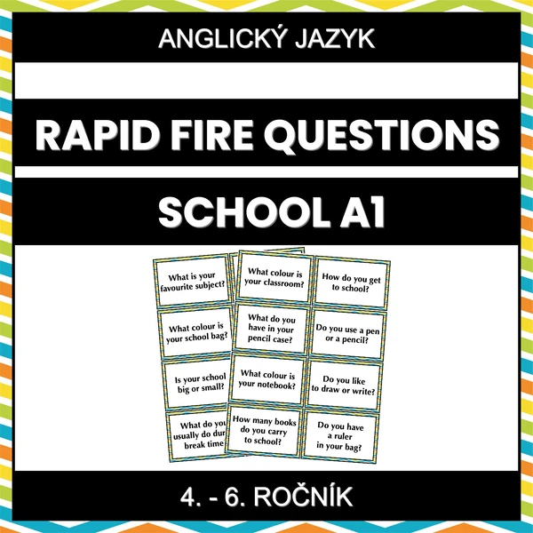 Rapid Fire Questions - School (A1)
