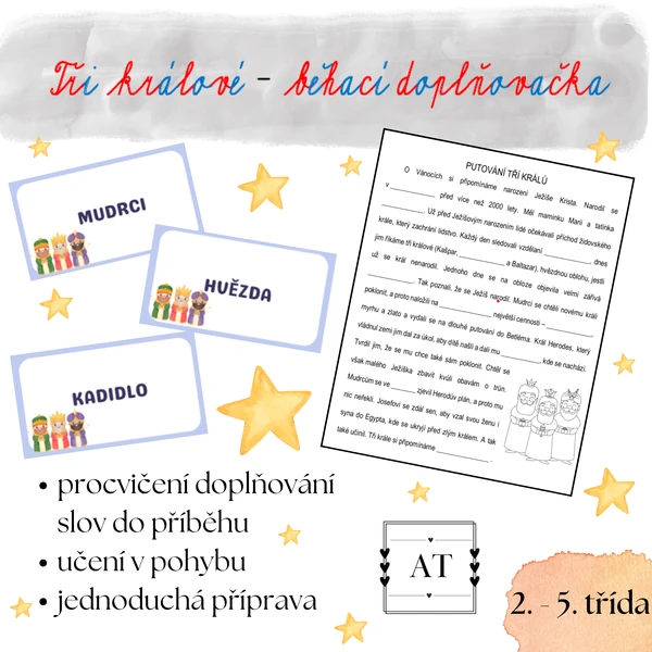 Tři králové - běhací doplňovačka
