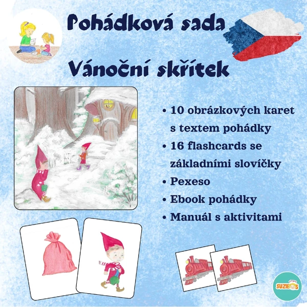 Pohádková sada Vánoční skřítek