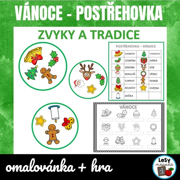 Vánoce - postřehovka s PL