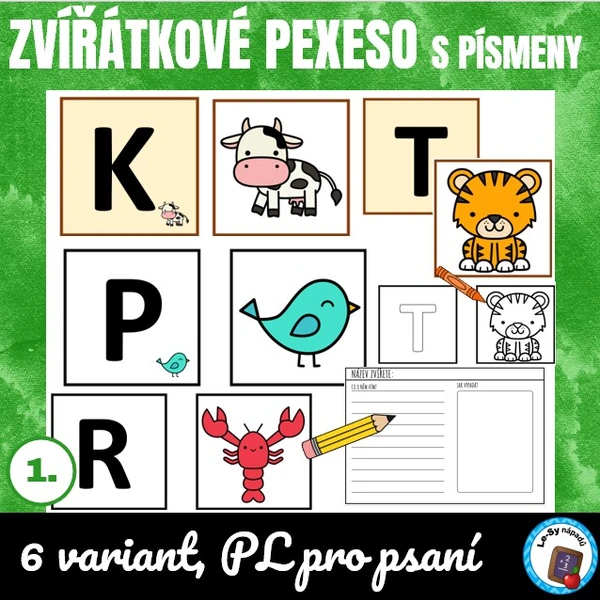 Zvířátkové pexeso