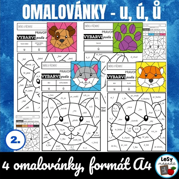 Omalovánky - ú/ů